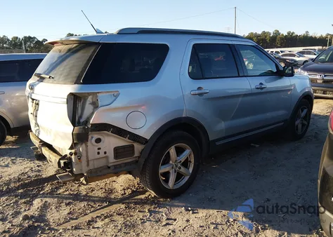 2018 Ford Explorer Xlt z USA, uszkodzony, nr VIN 1FM5K7D87JGB74824